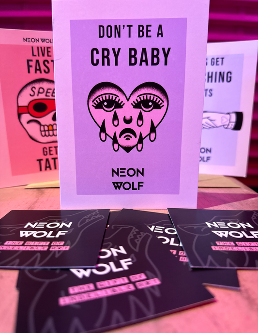 Neon Wolf Tattoo Vouchers